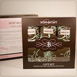 Bebe au Lait Mint Chocolate Nursing Cover and Burp Cloth Gift Set
