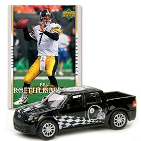 Pittsburgh Steelers - Ben Roethlisberger 2007 Upper Deck Collectibles NFL Ford SVT Adrenalin... by Die Cast Cars