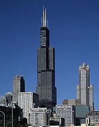 America's Tallest Building - Chicago's Sears Tower - Impressive 16"x20" Photographic Print by Carol M. Highsmith