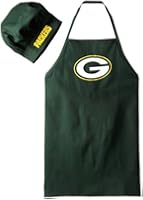 NFL Green Bay Packers Chef Hat and Apron Set