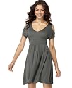 Soprano Dress, Short Sleeve Cold Shoulder V-Neck