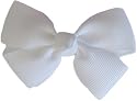 Posies Accessories Bitty White Grosgrain Hair Bow