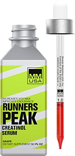 MMUSA RUNNERS PEAK Creatinol Serum, Grape, 5.1 oz
