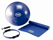 body coach - Set Yoga-/ Pilates, colore: Blu/Nero