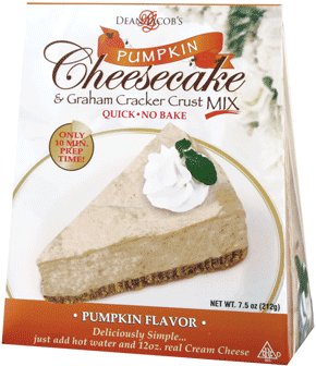 Dean Jacobs Quick & Easy Pumpkin Cheesecake Mix with Graham Cracker Crust by Dean Jacobs Desserts