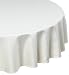 Lenox Simply Fine 60 by 84-Inch Oval Tablecloth, Ivory