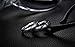 JewelryWe Lover's Heart Shape Stainless Steel Ladies Promise Ring 