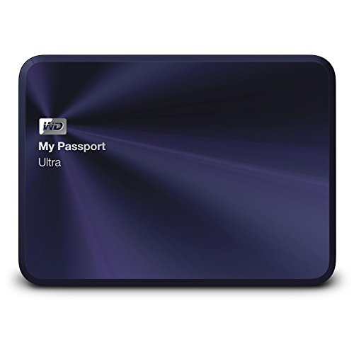Wd 1tb blue-black my passport ultra metal edition porta…