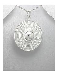 Pendant Necklace In 92.5 Sterling Silver