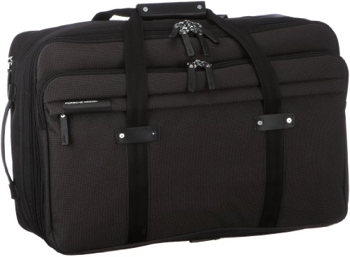 Porsche Design Cargon 09/90/69825-87, Unisex - Erwachsene Aktentaschen, schwarz, (titan-black 87), 53,0 x 36,0 x 21,0 cm