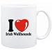 Mug White " I LOVE Irish Wolfhounds " Dogs