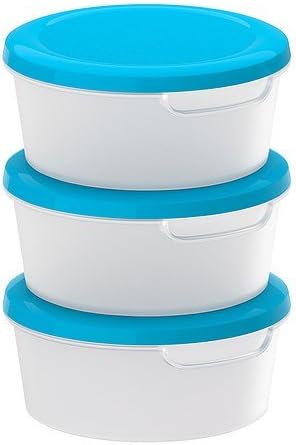 Ikea Storage Food Container Durable (3 Pack) Transparent