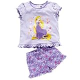 Character-Girl's lilac 'Tangled' shorts pyjama set