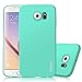 S6 Case, Galaxy S6 Case - Corner Full Protection Hard PC Plastic [2nd Generation] [Ultra Slim] [Shock-Absorption] [Anti-Scratch] Smooth Surface TURATA® Case for Samsung Galaxy S6 - Mint Green