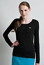 Red! Collection Long Sleeve Pima Cotton Patch Pocket Henley T-Shirt