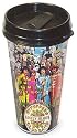 Beatles Sgt Peppers Lonely Heart Club Band Acrylic Travel Mug
