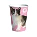 Purrfect Party Paper Cups, 8ct