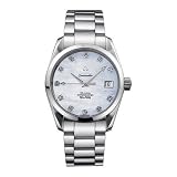 Omega Men's 2504.75.00 Seamaster Aqua Terra Automatic Chronometer Diamond Dial Watch