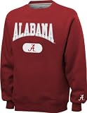 Alabama Crimson Tide Cardinal Varsity Crewneck Sweatshirt