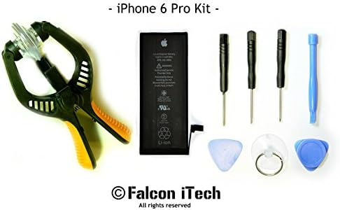 OEM Original iPhone 6 Falcon iTech TM Battery 0 Count Cycles with iPopper Pro Tool Set