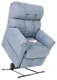 Mega Motion Easy Comfort Lift Chair LC362, Artic Blue