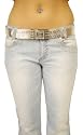 425 New Ladies Stonewash Flared Jeans Womens Sz S-Xxl