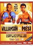 BABY JOE MESI VS DAVARRYL WILLIAMSON FIGHT BOXING PROGRAM (BOXING)