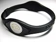 Power Balance Silicone Wristband Bracelet --(Color:black; Size: M)