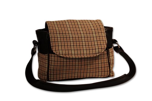 Caught Ya Lookin' Daddy's Diaper Bag, Blue Tweed (Discontinued by Manufacturer)