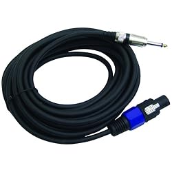 PYLE-PRO PPSJ30 - 30ft. 12 Gauge Professional Speaker Cable Speakon to 1/4''