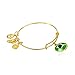 MBOX Expandable Gold Tone & Sliver Tone Birthstone Wire Bangle Bracelet