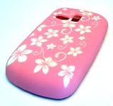 Samsung R355c Pink Daisy Flower Bouquet Design Straight Talk Net 10 SOFT SILICONE Case Cover Skin NET 10 Straight Talk