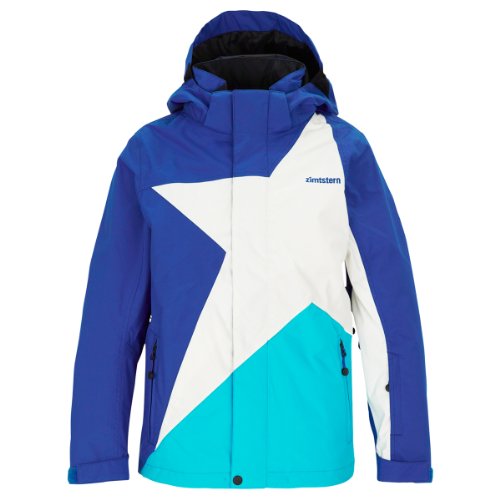 Zimtstern Kinder Snow Jacket Caspar Dobby Boys, royal, M