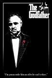 Godfather (Red Rose) Movie Poster Print - 24 X 36