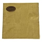 Dinner Napkins - Moire Gold