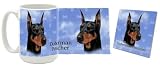 Doberman Pinscher Mug & Coaster Gift Box Combo - Dog/Puppy/Canine Edition Beverage Drinkware