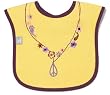 Frenchie Girls Fashion Jewelry Bib, Yellow