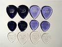 12 Stubby Guitar or Bass Plectrums / Picks