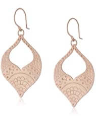 Katie Diamond Moroccan Hand Engraved Gold Earrings