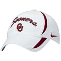 Nike Oklahoma Sooners White Players Dri-Fit Flex-Fit Hat