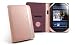 Tuff-Luv 'Embrace' Leather case cover for Amazon Kindle Fire & Kindle Keyboard - Pink