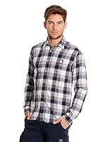 Ossa Fashion Camisa Hombre (Gris / Negro)