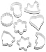 Kaiser Bakeware Patisserie Cookie Cutters, Qty 8