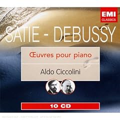 Satie et Debussy : Oeuvres pour piano (Coffret 10 CD)