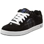 C1RCA Men's 205 Evo Skateboard Shoe,Black/White/Blue Plaid,10.5 M US