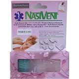 Snoring and Sleep Apnea Aid. Nasivent Tube. “Small” – Two-pack 8.5 Mm. 0.33 Inch. Soft Touch Medical Silicone.