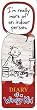 Indoor Person -- Diary Of A Wimpy Kid -- Collectible Shaped Bookmark