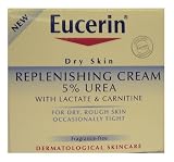 Eucerin dry skin with lactate & carnatine replenishing cream 5% 75ml