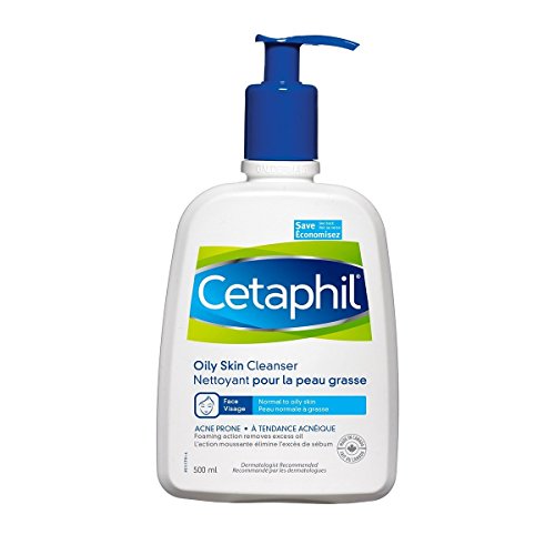 Cetaphil oily skin cleanser 500 ml by galderma