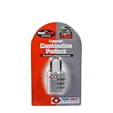 from Travel Log TSA Luggage Combination Padlock Manufactured To Travel Sentry Standards